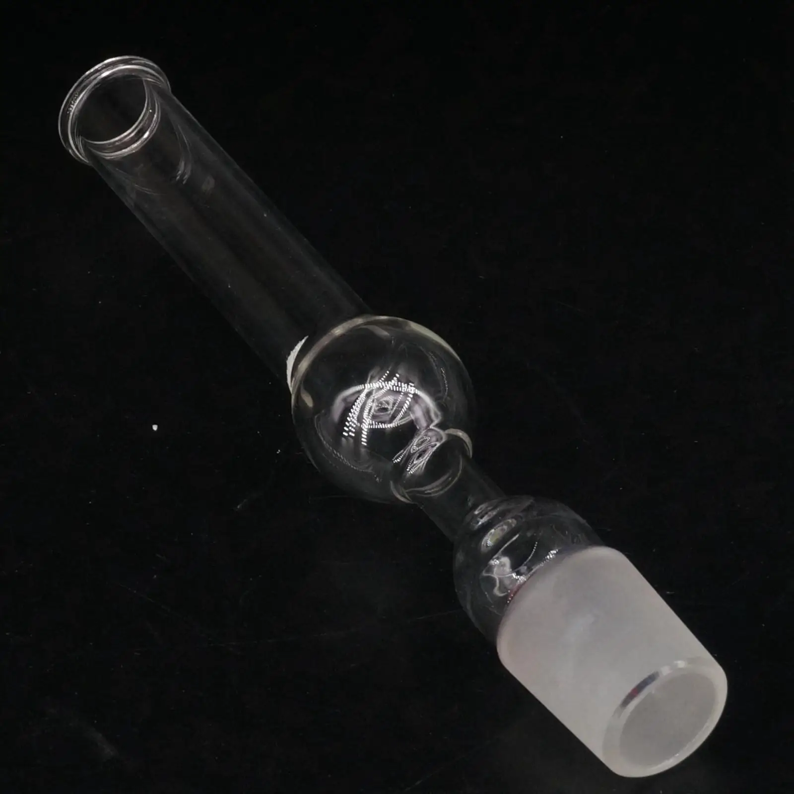 29/32mm Ground Joint Glass Lab Drying Tube Straight Shaped With Bulb