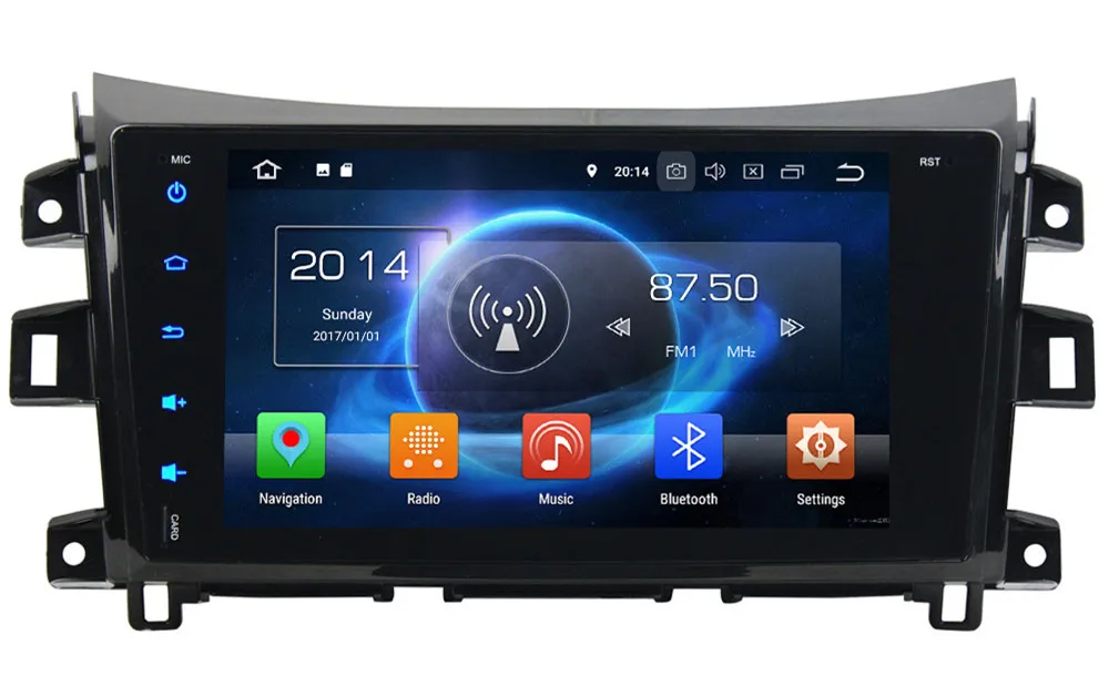 Top KLYDE 9" IPS 4G Android 8 7.1 Octa Core 4GB RAM 32GB ROM Car DVD Player Radio Stereo Head Unit For Nissan Navara NP300 2014-2018 0