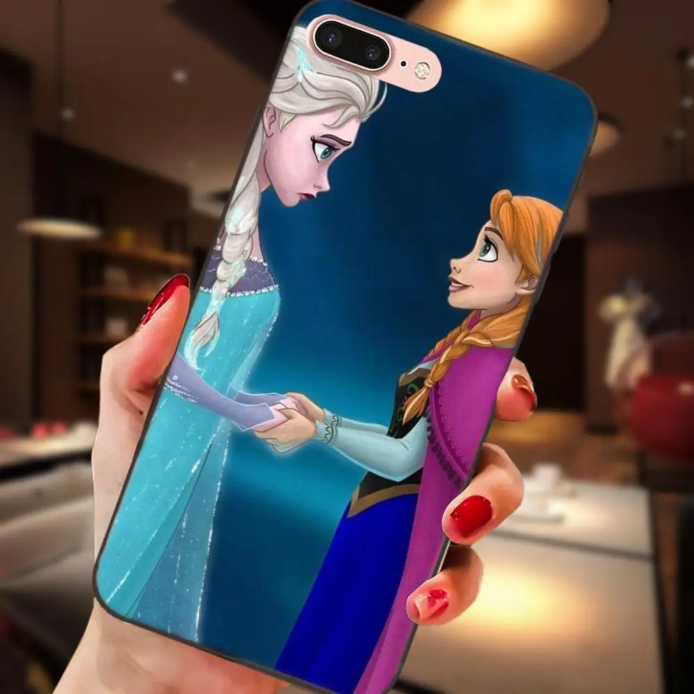 Стильный Эльза и Анна бант из ленты TPU чехол для Huawei Honor 5A 6A 6C 7A 7C 7X 8A 8C 8X9 10 P8 P9 P10 P20 P30