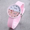 JOYROX Children Watch For Girls Color Silicone Strap Fashion Quartz Wristwatch Fish Dial Cartoon Kids Clock Relogio Feminino ► Photo 2/6