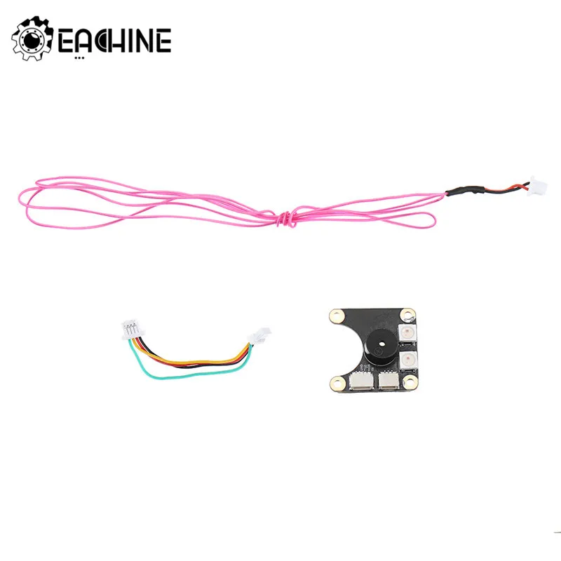 

Original Eachine X140HV FPV RC Drone Spare Part Tailing Light Module 5V 80dBi Buzzer WS2812b Lamp with Atmosphere Light Strip