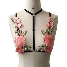 5 узоров Розы Цветочный пэчворк готический стиль красивый сексуальный жгут для женщины и девочки одежда аксессуары