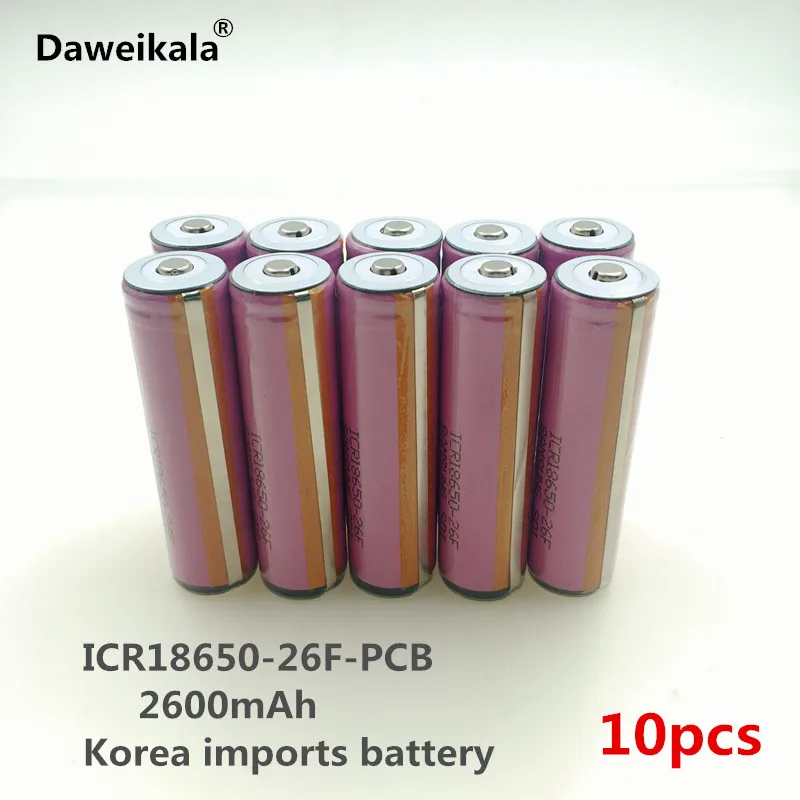 Icr18650 26f аккумулятор