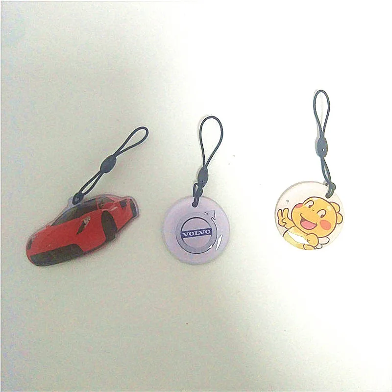 

1PCS RFID 125Khz EM4305 Writable Key fobs Token Keychain for Access Control