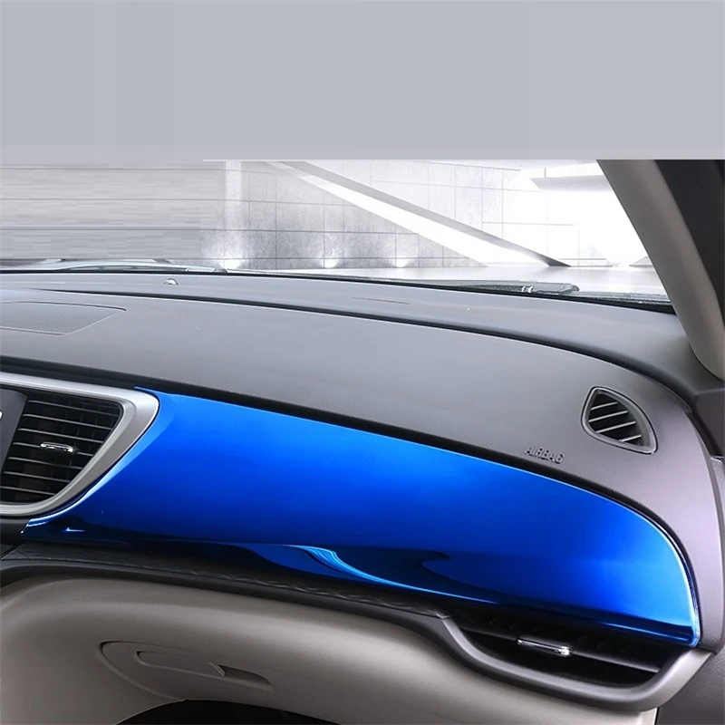 

Modified Automovil Dashboard Control System Interior Fashion Accessory Parts Sticker Strip 15 16 17 18 19 FOR Buick Excelle GT
