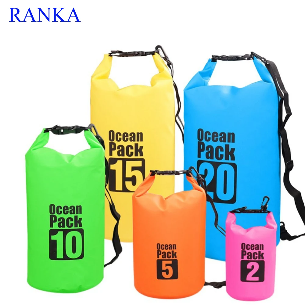 

2L 3L 10L Waterproof Dry Bag Water Resistant Swimming Storage Bag Pack Sack Rafting Kayaking Camping Floating Sailing Canoeing
