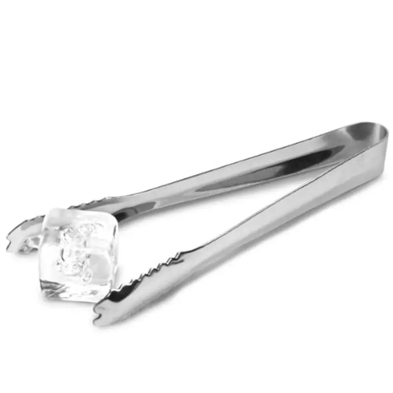 Ice Cubes Tongs Clips Stainless Steel For Buffet BBQ Wedding Bar Party