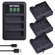3Pcs 3.80V 1450mAh Mijia Original Battery + LED 3-