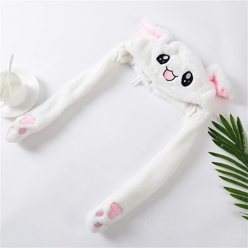 Accessories Plush Bunny Ears Headwear Gift Shake Ear Rabbit Hat Can Move Airbag Magnet Cap Record Video Dance Hot Toy F#N16 (6)