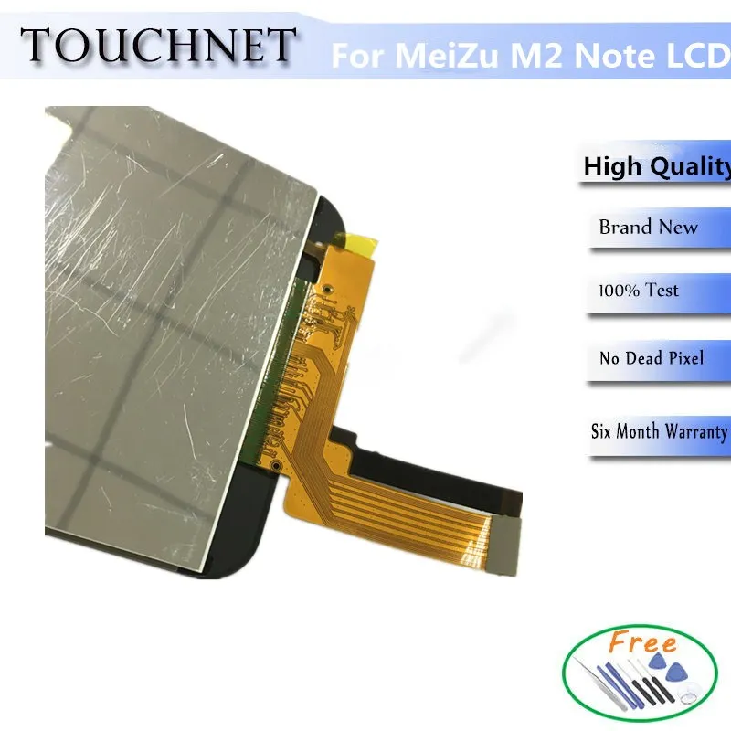 New Full LCD Display Screen Monitor Touch Screen Digitizer Glass Panel For 5 5 Meizu