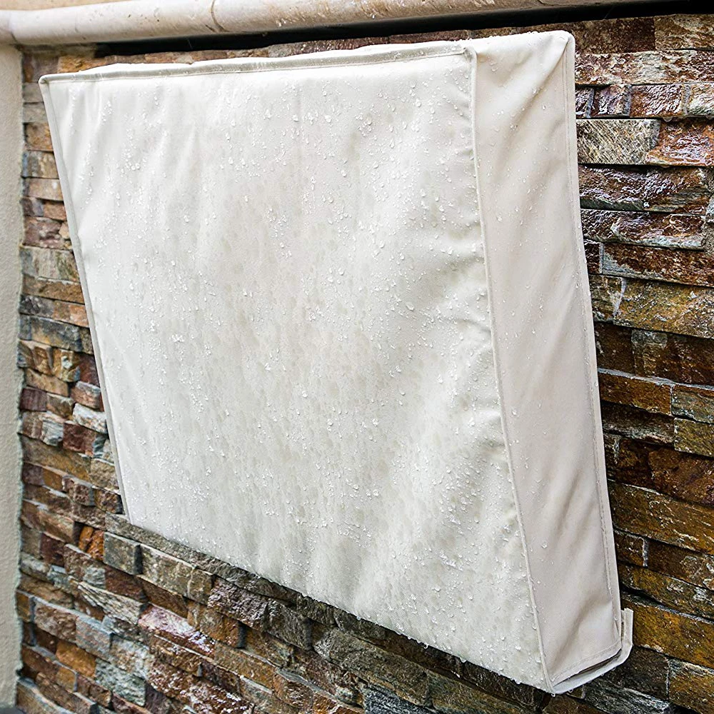 Outdoor TV Cover Weatherproof Dust-proof Beige 32" 36" 40" 46" 50" 55" 60" 65" Protect TV Screen Garden Patio outdoor tv cover tv cover