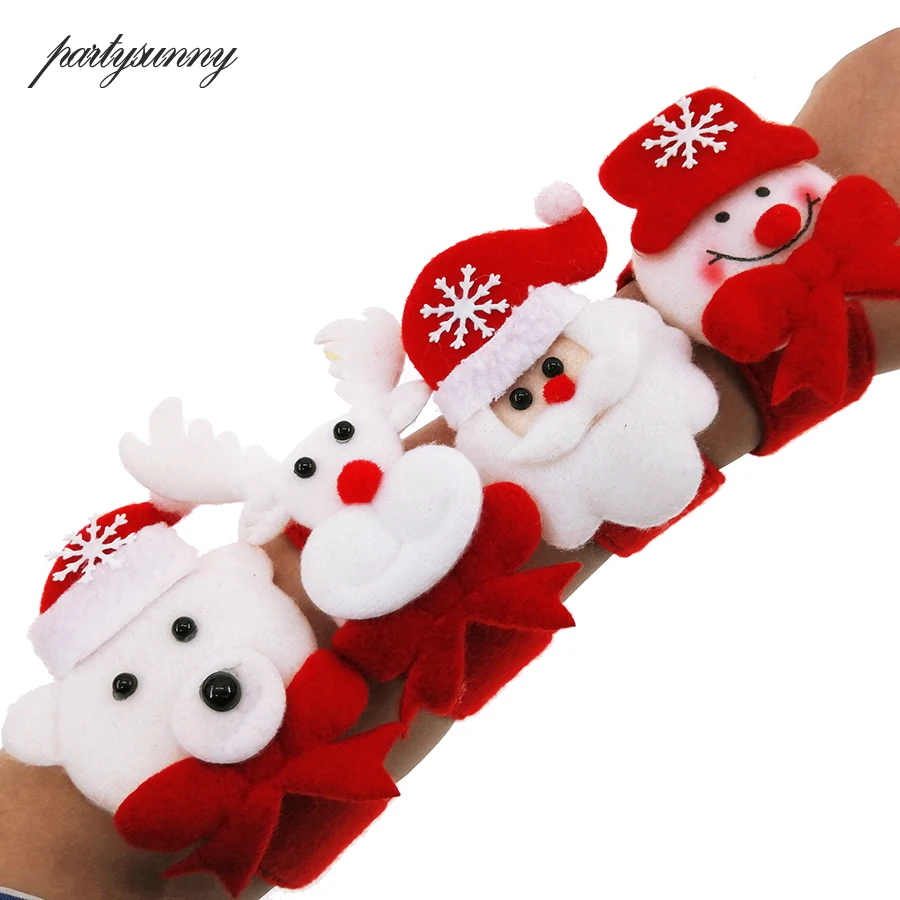 Head adornment Hot Christmas Headband Santa Xmas Party Decor Double Hair Band Clasp Head Hoop christmas Navidad