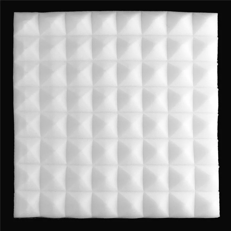 500x500x55 мм аксессуары для фотобарабана акустическая Звукопоглощающая Пирамида Звукоизоляционная губка для KTV Конференц-зал