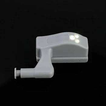 

10pcs LED Under Cabinet Lights Universal Wardrobe Light Sensor Led Armario Inner Hinge Lamp For Cupboard Closet Kitchen