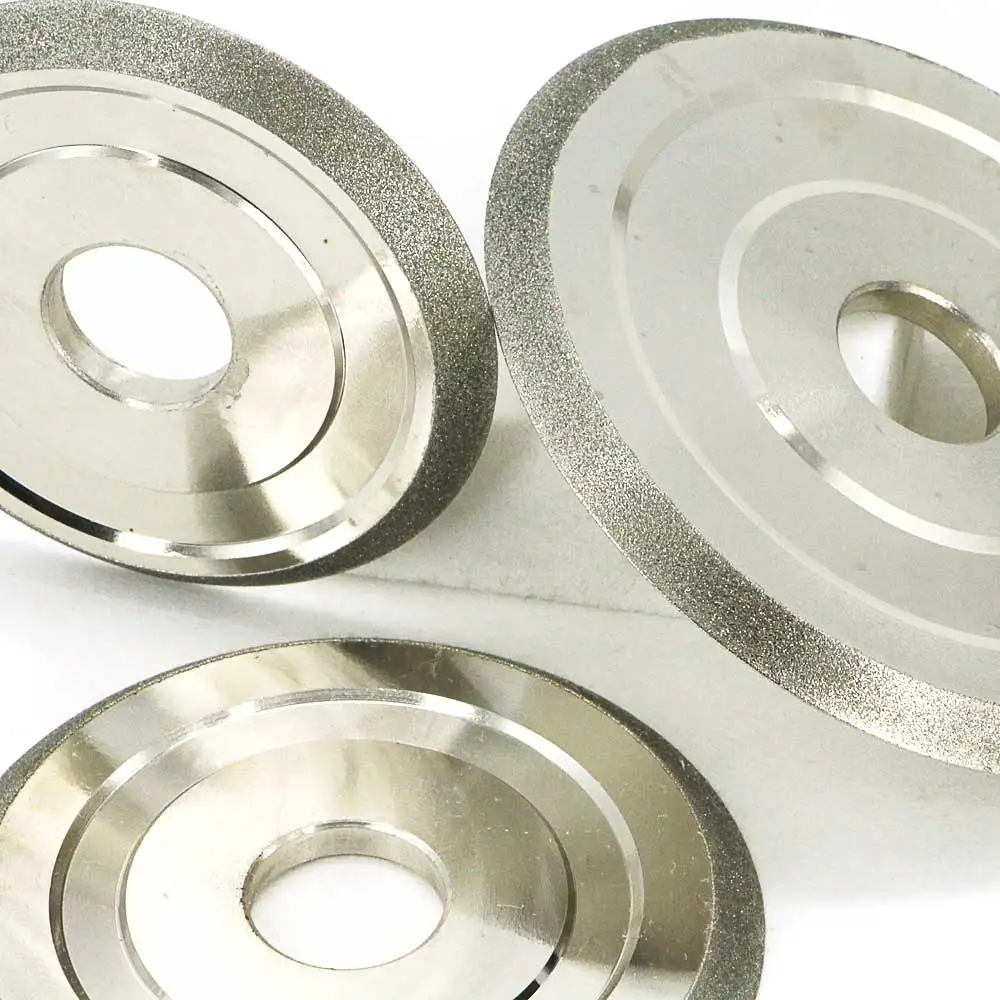 1V1 diamond and CBN coated abrasive wheel for tungsten carbide milling tool sharpening steel grinding tool E031