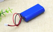 7.2 v/7.4 v/8.4 v 18650 bateria de lítio 2200 ma bateria recarregável bloco de bateria megafone alto-falante placa de proteção