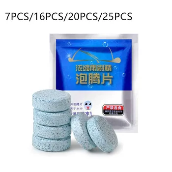 

Effervescent Tablets for Auto Car Windshield Glass Clean Washer Tablets Detergent Car Window Cleaner 16 tablets Hot