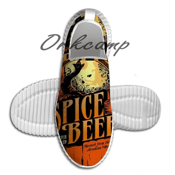 

Spice Beer Label Running Shoes Walking Shoes Summer Comfortable light weight Jogging Yoga shoes