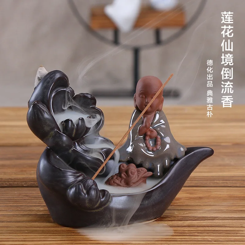 

Queimador De Incenso Archaize Lotus Pond Moonlight Such As Come Home Furnishing Articles Guanyin Wholesale Aromatherapy Furnace
