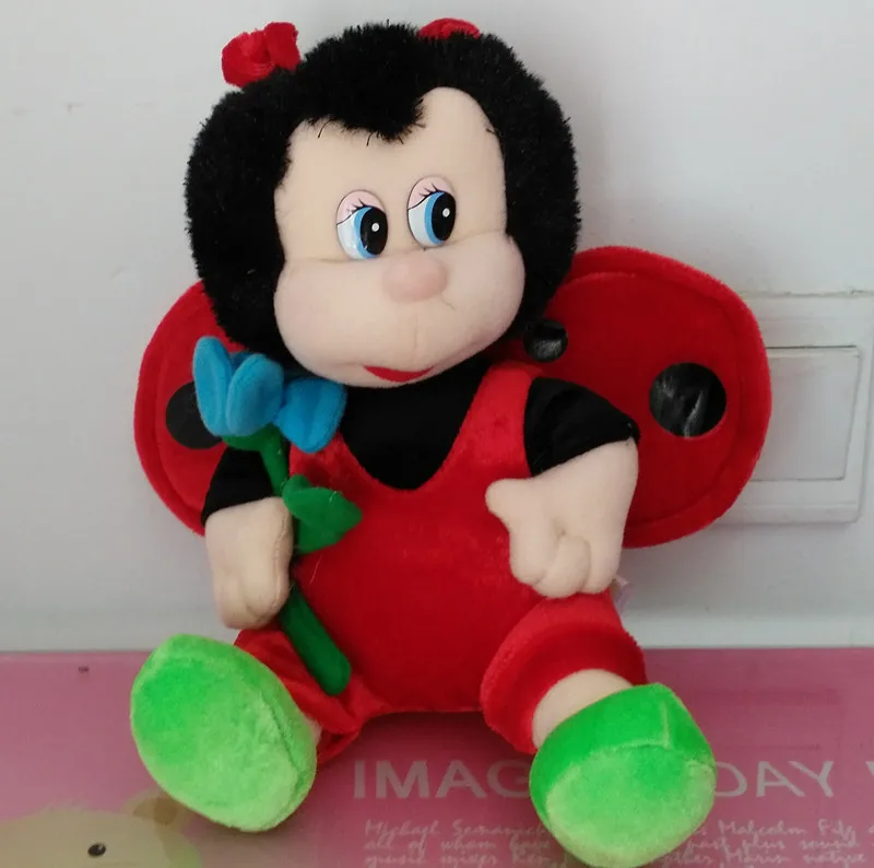 Buy Russian language talking plush ladybug doll