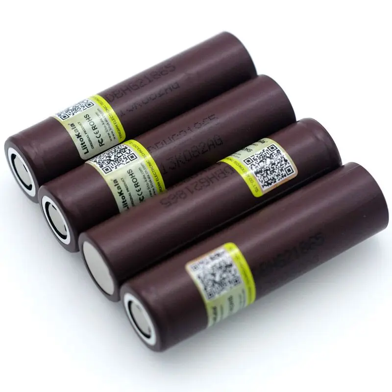 

4 pcs/lot Liitokala new battery 18650 HG2 3000mAh 3.6V lithium 18650 continuous discharge 20A dedicated electronic battery power