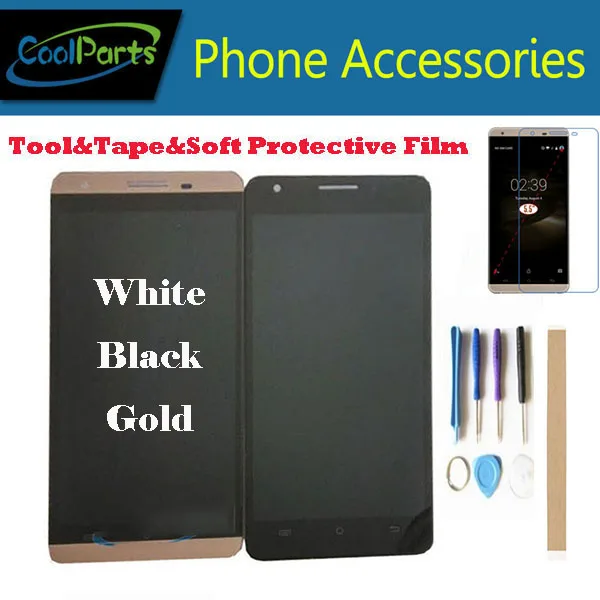 

Original Quality For Cubot X15 LCD Display Screen And Touch Screen Assembly Replacement Part White Gold Black Color With Kits