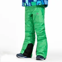 Спорт на открытом воздухе детский лыжный Штаны теплые дышащие водонепроницаемые анти-статические обувь для мужчин и женщин Тонг Xueku