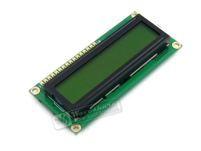 DEM16217SYH-PY LCD-Modul 16-stellig 2-zeilig STN gelb LED-Backlight display