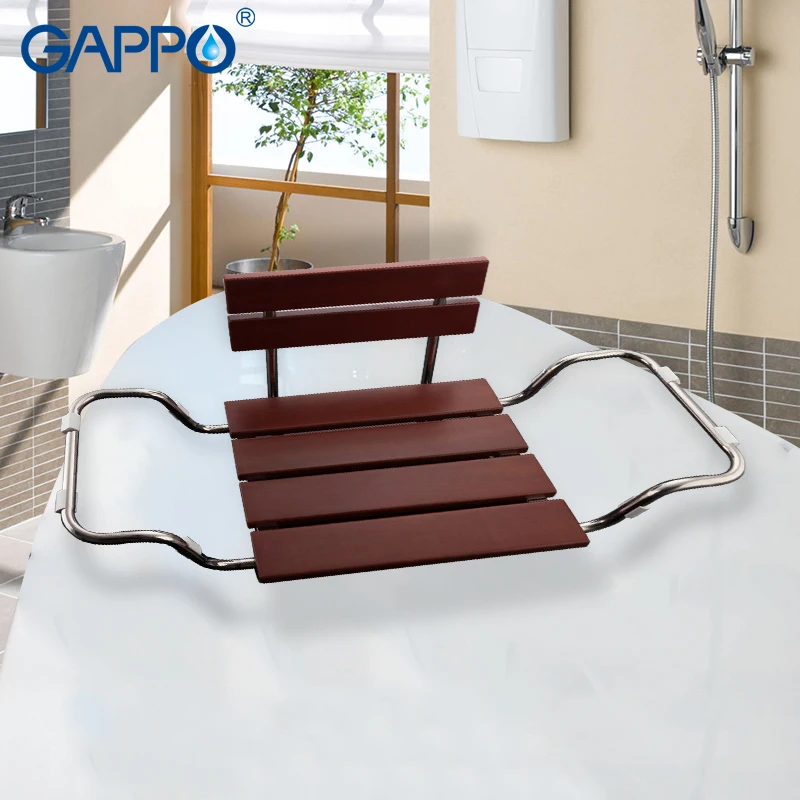 

GAPPO Bathroom Chairs & Stools bathtub shower seat relax chair shower bench bath chair stainless steel shower stool
