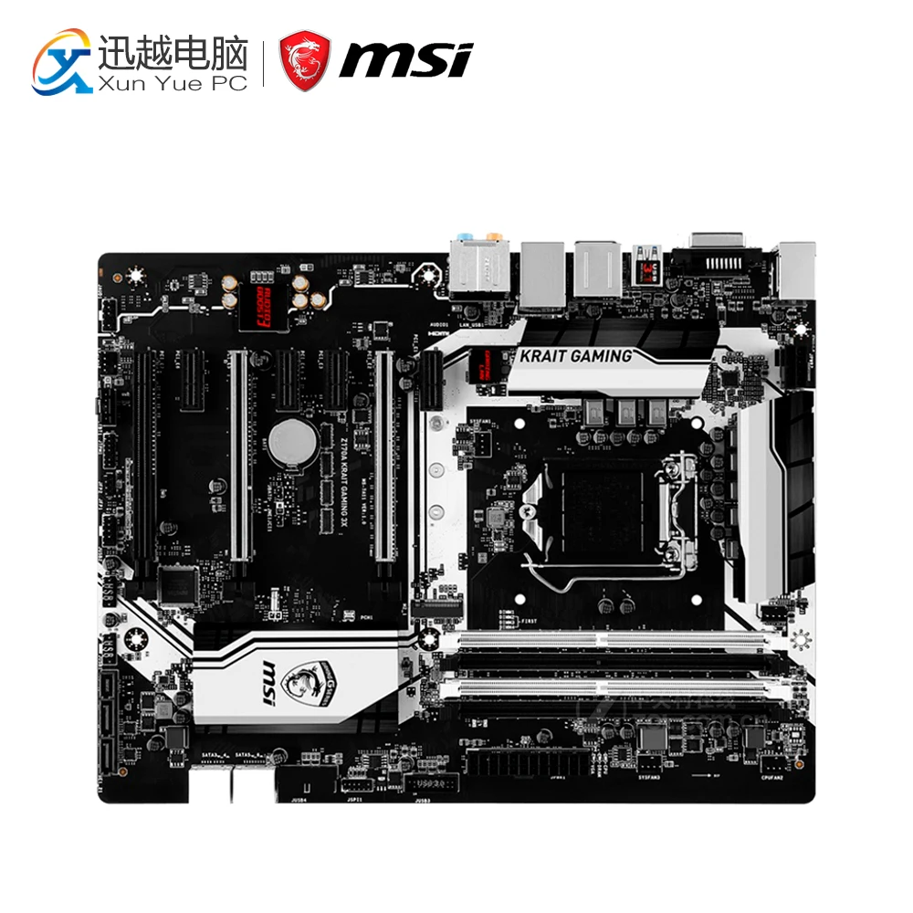 

MSI Z170A KRAIT GAMING 3X Desktop Motherboard Z170 Socket LGA 1151 i3 i5 i7 DDR4 64G SATA3 ATX