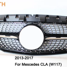 GOLFLIATH Алмазная решетка для CLA класса Mercedes Benz W117 C117 CLA180 CLA 200 CLA260 CLA300 2013+ ABS Материал