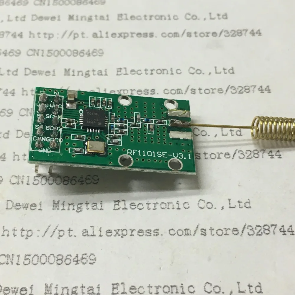 

2PCS/LOT CC1101 868MHZ The wireless module CC1101-868MHZ