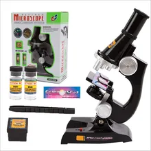 Детские научно-исследовательские Развивающие Игрушки для раннего обучения научное образование микроскоп набор удобный студенческий научный подарок