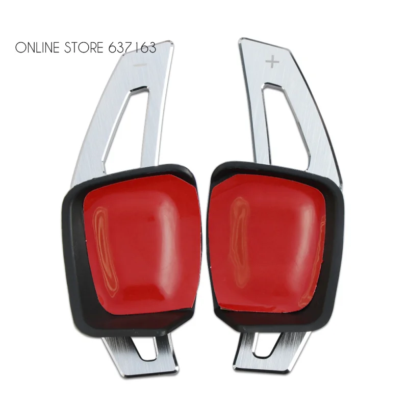 

Car Steering Wheel DSG Paddle Extension Shifters Shifter Sticker Cover For Volkswagen VW Golf 7 2013-2015