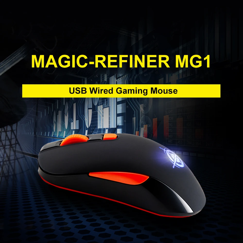 MAGIC-REFINER MG1 профессиональная геймерская игровая мышь 2000 dpi Регулируемая Проводная оптическая компьютерная мышь USB кабель мышь для ноутбука ПК