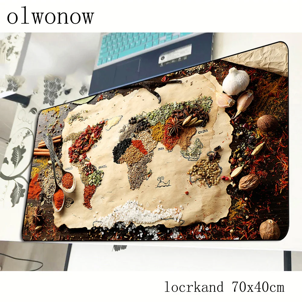 Игровой коврик для мыши с картой мира 700x400x2 мм|Коврики мышей| |