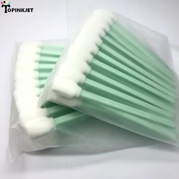 

200 pcs Printer Cleaning Swabs Solvent Foam Tipped Cleaning Sponge Sticks swab for Epson Roland Mimaki Mutoh Printer