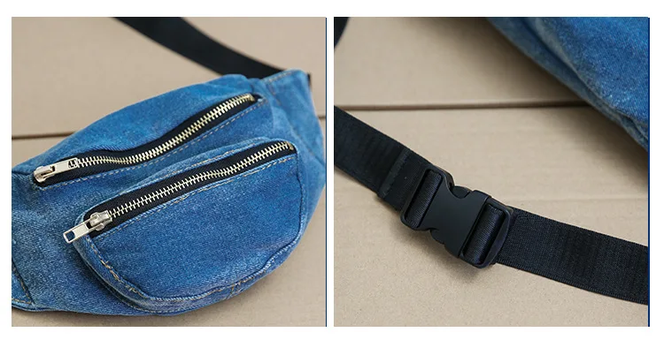 Сумка женская мода карманы сумка поясная сумка для хранения bagfannypack bolso cinturan деним нагрудные карманы NB148