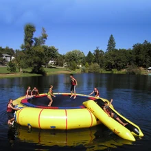 Большая уличная водная игрушка, надувной водный батут, оборудование для детского аквапарка, водный батут, надувная модель Большая уличная водная игрушка, надувной водный батут, оборудование для детского аквапарка, водный батут, надувная модель