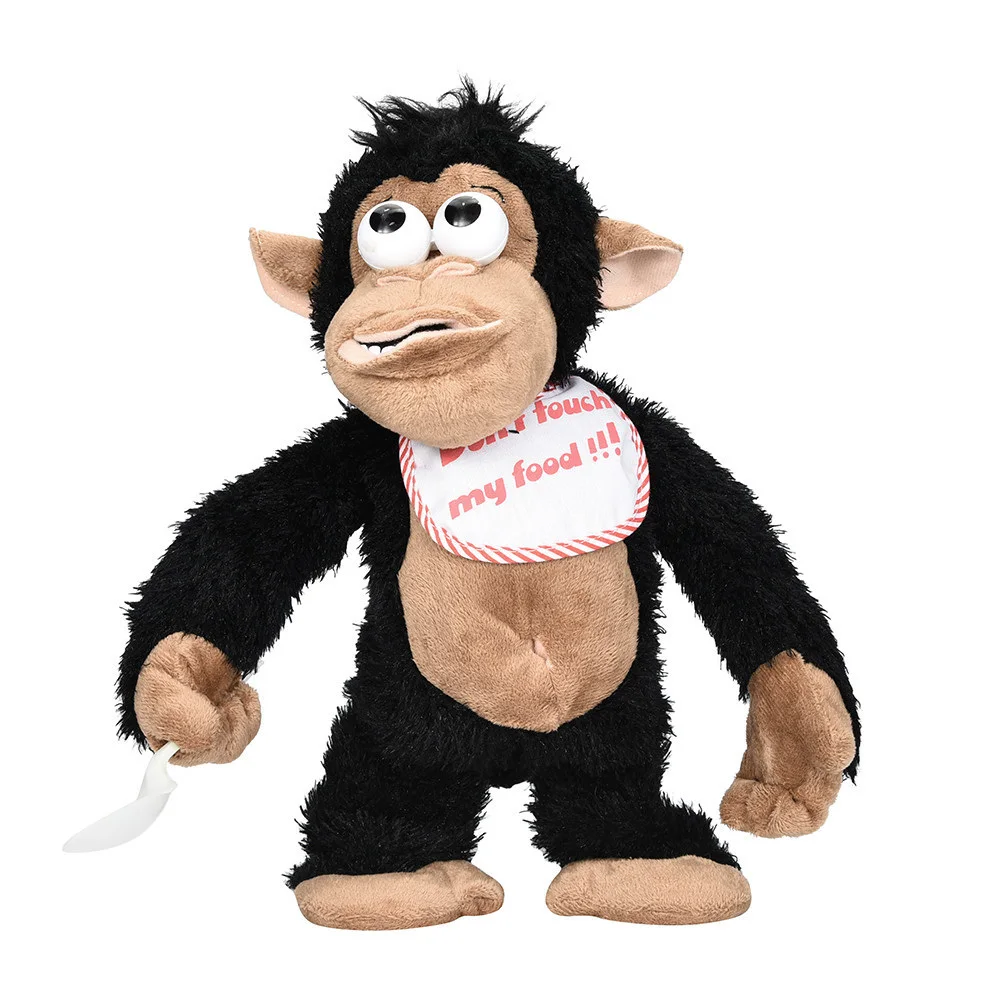 

HIINST Novelty Funny Crazy Crying Monkey Electronic Stuffed Soft Doll Plush Toy Tricky Doll Birthday Gift For Kids As a Gift 3