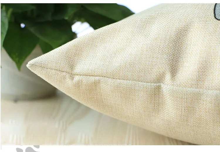 Декоративные подушки cojines coussin decoracion para el hogar льняные для животных Такса собаки 45x45