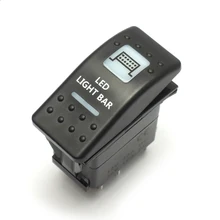 KEMiMOTO przełącznik kołyskowy samochodu listwa świetlna led dla polaris RZR 4 900 2014 UTV dla Yamaha dla polaris ranger RZR Gator dla Can-Am