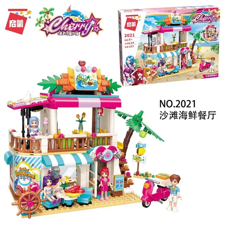 ENLIGHTEN Princess для девочек моря морепродукты ресторан дом отель мотоцикл Лобстер