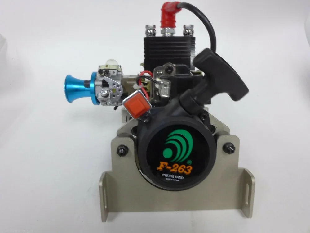 1CY 27cc Marine Gas Boat Engine Walbro Mount Throttle Zenoah ChungYang RCMK 5.9HP