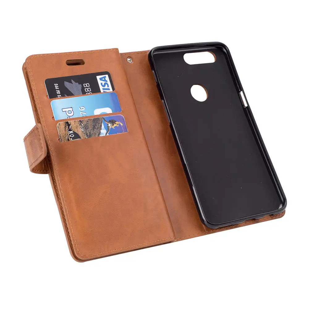 Роскошный кожаный флип-чехол для Oneplus 5 T A5010, кошелек 9 с подставкой и карманами для карт, Модный чехол на молнии, сумка для телефона