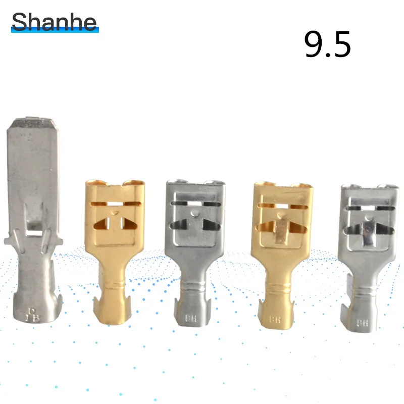 9 5 мм терминал Мужской Женский Разъем|spade connector|female spade connectorfemale |