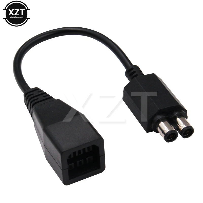 1pcs For Microsoft Xbox 360 To Xbox 360 Slim Game Lead Cable Ac Power