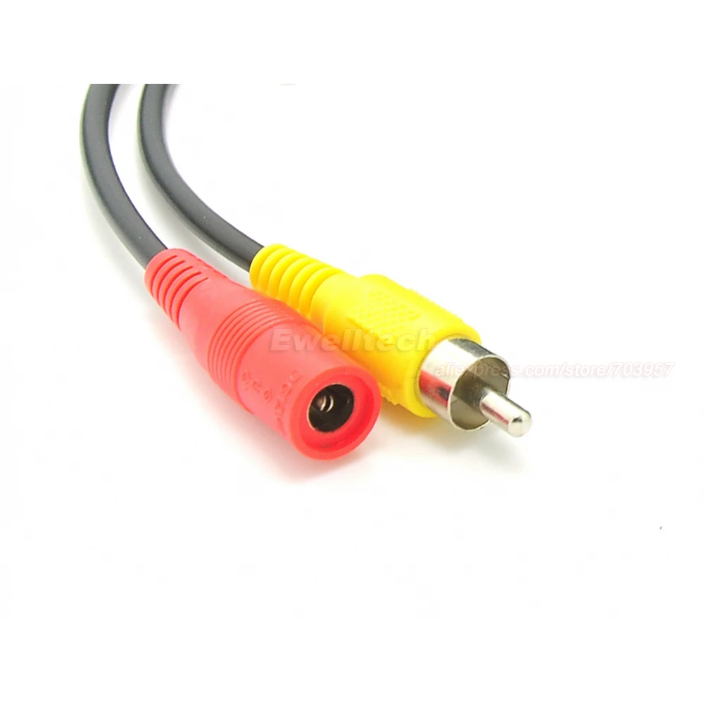 5M/16FT RCA DC Connector Power Audio Video Cable For CCTV Camera Security 5M/16FT RCA DC Connector Power Audio Video Cable For CCTV Camera Security