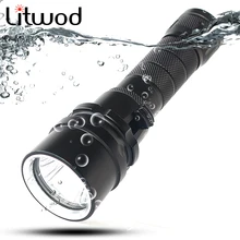 Litwod Z20D52 светодиодный вспышка для подводного погружения и