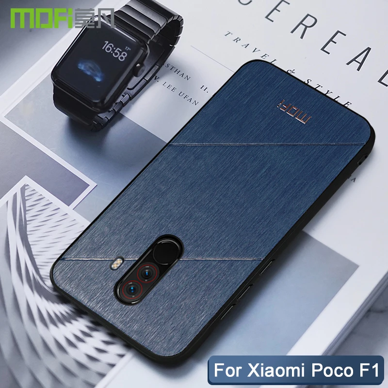 xiaomi Pocophone F1 case cover Mofi fitted original buiness hard back Poco conque 6.18&quot mi |